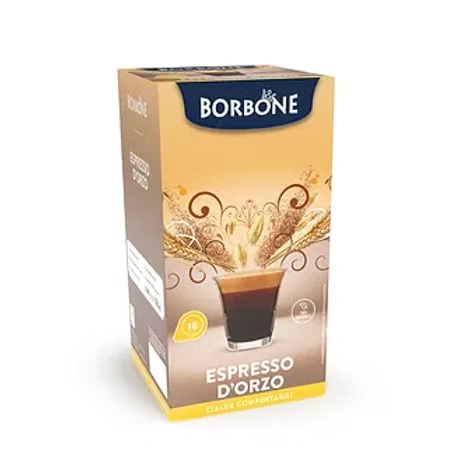 18 Cialde Ese 44 mm caffè Borbone espresso d'orzo