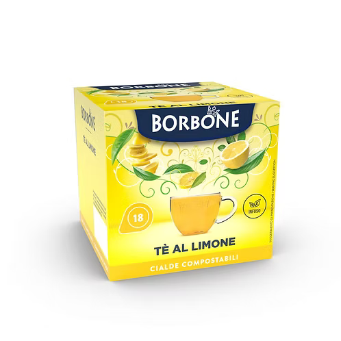 18 Cialde THE al Limone Borbone Filtrocarta ESE 44mm