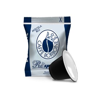 100 Capsule REspresso Caffè Borbone miscela BLU compatibili Nespresso