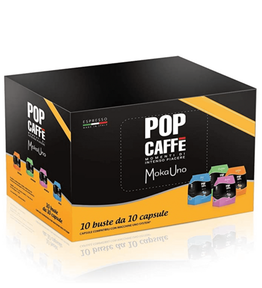 Capsule Moka Uno Pop Caffè UNO System INTENSO